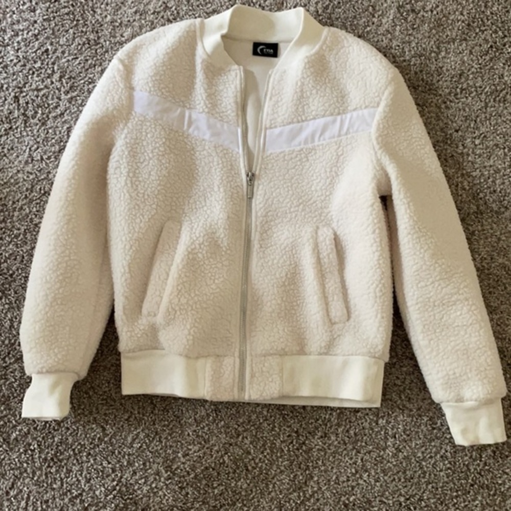Zyia White Flying V Jacket